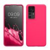 Etui Kwmobile do Xiaomi 12T/12T Pro, różowe, silikonowe, KWM000017RL012C