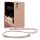 Etui Kwmobile ze smyczą do Motorola Edge 30 Neo, kremowe, silikonowe, KWM0000199S004C