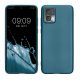 Etui Kwmobile do Motorola Edge 30 Neo, niebieskie, silikonowe, KWM0000201J009C