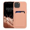 Etui Kwmobile do Apple iPhone 15, jasnoróżowe, silikonowe, KWM000020EM008C