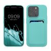 Etui Kwmobile do Apple iPhone 15 Pro, jasnozielone, silikonowe, KWM000020EO009C