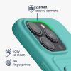 Etui Kwmobile do Apple iPhone 15 Pro, jasnozielone, silikonowe, KWM000020EO009C