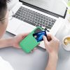 Etui Kwmobile do Apple iPhone 15 Pro, zielone, silikonowe, KWM000020EO010C
