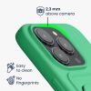 Etui Kwmobile do Apple iPhone 15 Pro, zielone, silikonowe, KWM000020EO010C
