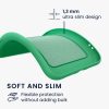 Etui Kwmobile do Apple iPhone 15 Pro, zielone, silikonowe, KWM000020EO010C