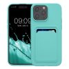 Etui Kwmobile do Apple iPhone 15 Pro Max, jasnozielone, silikonowe, KWM000020EP009C