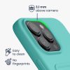 Etui Kwmobile do Apple iPhone 15 Pro Max, jasnozielone, silikonowe, KWM000020EP009C