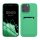 Etui Kwmobile do Apple iPhone 15 Pro Max, zielone, silikonowe, KWM000020EP010C