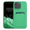 Etui Kwmobile do Apple iPhone 15 Pro Max, zielone, silikonowe, KWM000020EP010C