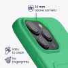 Etui Kwmobile do Apple iPhone 15 Pro Max, zielone, silikonowe, KWM000020EP010C