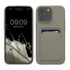 Etui Kwmobile do Apple iPhone 15 Pro Max, szare, silikonowe, KWM000020EP011C