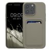 Etui Kwmobile do Apple iPhone 15 Pro Max, szare, silikonowe, KWM000020EP011C