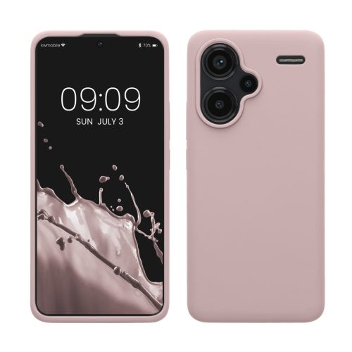 Etui Kwmobile do Xiaomi Redmi Note 13 Pro Plus 5G, fioletowe, silikonowe, KWM000020KH014C