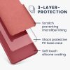 Etui Kwmobile do Xiaomi Redmi Note 13 Pro Plus 5G, ciemnoróżowe, silikonowe, KWM000020KH015C