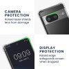 Etui Kwmobile z odpinanym paskiem na Google Pixel 7, przezroczyste/czarne, silikonowe, KWM000020PC001C