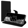 Etui Kwmobile do Samsung Galaxy A35, czarne, eko-skóra/silikon, KWM000021TT001C