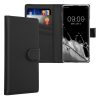 Etui Kwmobile do Samsung Galaxy S10, czarne, eko-skóra/silikon, KWM000021TZ001C