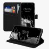 Etui Kwmobile do Samsung Galaxy A54 5G, czarne, eko-skóra/silikon, KWM000021UB001C