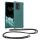 Etui Kwmobile ze smyczą do Motorola Edge 40 Neo, zielone, silikonowe, KWM000022NX002C