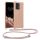 Etui Kwmobile ze smyczą do Motorola Edge 40 Neo, kremowe, silikonowe, KWM000022NX004C