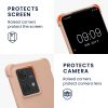 Etui Kwmobile ze smyczą do Motorola Edge 40 Neo, kremowe, silikonowe, KWM000022NX004C