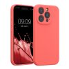 Etui Kwmobile do Apple iPhone 15 Pro, różowe, silikonowe, KWM000022OM008C