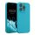 Etui Kwmobile do Apple iPhone 15 Pro, jasnoniebieskie, silikonowe, KWM000022OM009C