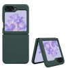 Etui Kwmobile do Samsung Galaxy Z Flip5, Ciemnozielone, Silikonowe, KWM000021UD004C