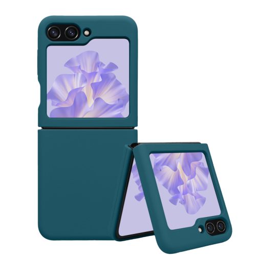 Etui Kwmobile do Samsung Galaxy Z Flip5, niebieskie, silikonowe, KWM000021UD007C
