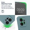 Etui Kwmobile do Xiaomi Redmi Note 12, zielone, silikonowe, KWM000018UL019C