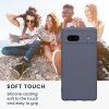 Etui Kwmobile do Google Pixel 7a, szare, silikonowe, KWM000019YF037C