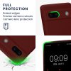 Etui Kwmobile do Google Pixel 7a, ciemnoczerwone, silikonowe, KWM000019YF039C