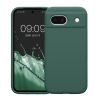 Etui Kwmobile do Google Pixel 8a, zielone, silikonowe, KWM000020KQ020C