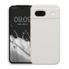 Etui Kwmobile do Google Pixel 8a, białe, silikonowe, KWM000020KQ022C