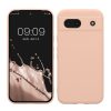 Etui Kwmobile do Google Pixel 8a, kremowe, silikonowe, KWM000020KU020C
