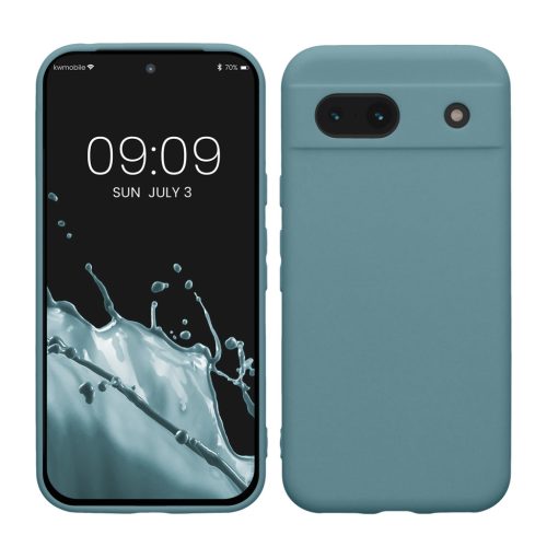 Etui Kwmobile do Google Pixel 8a, zielone, silikonowe, KWM000020KU021C