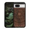 Etui Kwmobile do Google Pixel 8a, brązowe, drewno/silikon, KWM000020KV003C