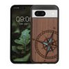 Etui Kwmobile do Google Pixel 8a, brązowe, drewno/silikon, KWM000020KV004C
