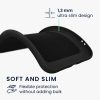 Etui Kwmobile do Samsung Galaxy A55 5G, czarne, silikonowe, KWM000021TH001C