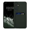 Etui Kwmobile do Samsung Galaxy A55 5G, ciemnozielone, silikonowe, KWM000021TH003C