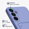 Etui Kwmobile do Samsung Galaxy A55 5G, niebieskie, silikonowe, KWM000021TH004C