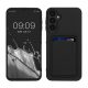 Etui Kwmobile do Samsung Galaxy A25, czarne, silikonowe, KWM000021TJ001C