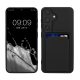 Etui Kwmobile do Samsung Galaxy S24, czarne, silikonowe, KWM000021TL001C