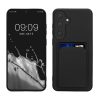 Etui Kwmobile do Samsung Galaxy S24 Plus, czarne, silikonowe, KWM000021TM001C