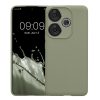 Etui Kwmobile do Poco F6, jasnozielone, silikonowe, KWM000020OW002C
