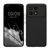 Etui Kwmobile do Poco F6 Pro, czarne, silikonowe, KWM000020PN001C