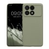 Etui Kwmobile do Poco F6 Pro, jasnozielone, silikonowe, KWM000020PN002C