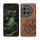 Etui Kwmobile do OnePlus 12, brązowe, drewno/silikon, KWM000022QB002C