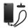 Etui Kwmobile z odpinanym sznurkiem do Apple iPhone SE (2022)/iPhone SE (2020)/iPhone 8, przezroczyste/czarne, silikonowe, KWM000022TJ001C
