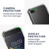 Etui Kwmobile z odpinanym sznurkiem do Apple iPhone SE (2022)/iPhone SE (2020)/iPhone 8, przezroczyste/czarne, silikonowe, KWM000022TJ001C